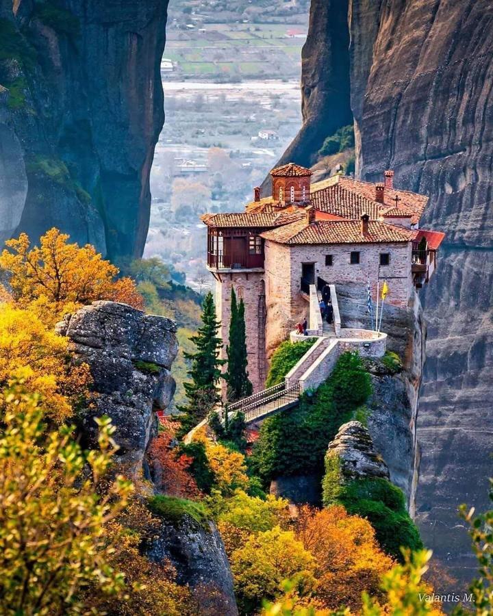 Вилла Meteora Mary'S Mansion Калампака Экстерьер фото